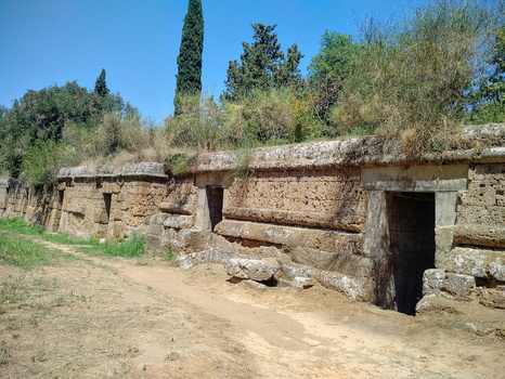 Necropolis Banditaccia in Cerveteri