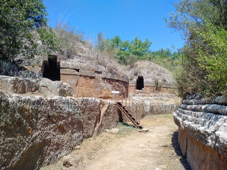 Necropolis Banditaccia in Cerveteri