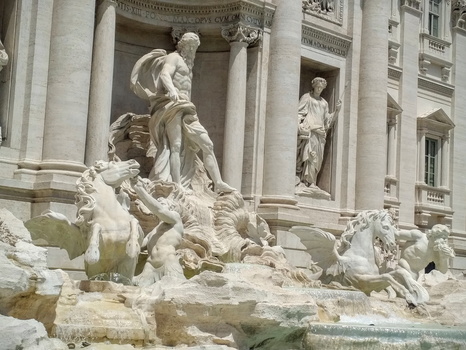 Trevi Fountain in Rome