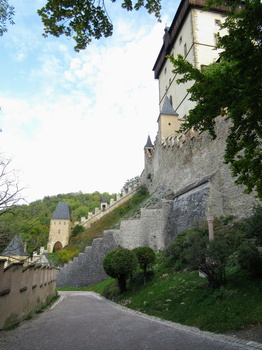 Karlštejn Castle ramparts