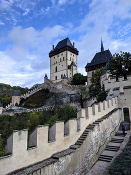 Karlštejn Castle ramparts