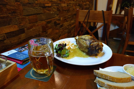 Dinner in Hřensko