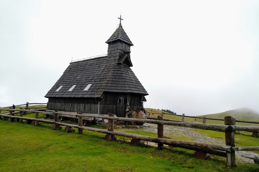traditional shepherds’ huts at Velida Planina Plateau