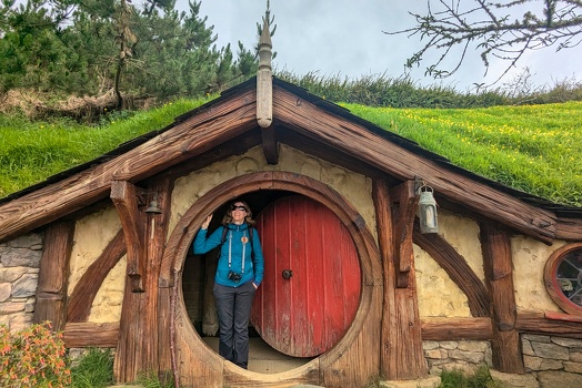 Me with my new house... 