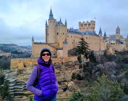 MP with Alcázar de Segovia