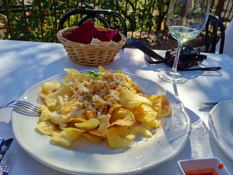Potato tapas