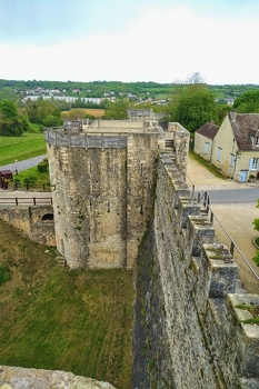 City walls in Provins