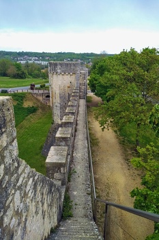 Medieval ramparts in Provins
