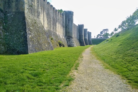 Provins medieval city walls