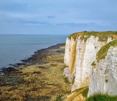 White cliffs of Etretat