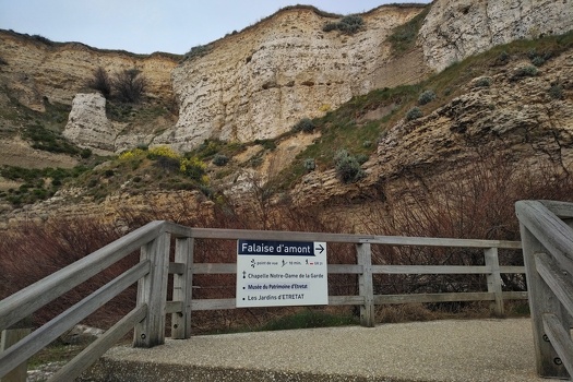 The cliffs of Etretat