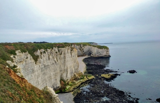 The cliffs of Etretat