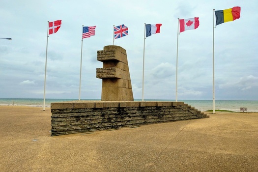 Omaha Beach Monument