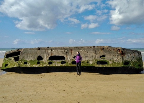 Remains of the Mulberry harbour