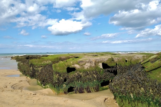 Remains of the Mulberry harbour