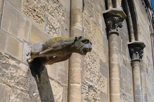 Gargoyle on Bayeux Cathedral