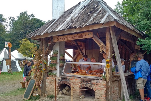 Food vendor at Kaltenberg Knight's Tournament show