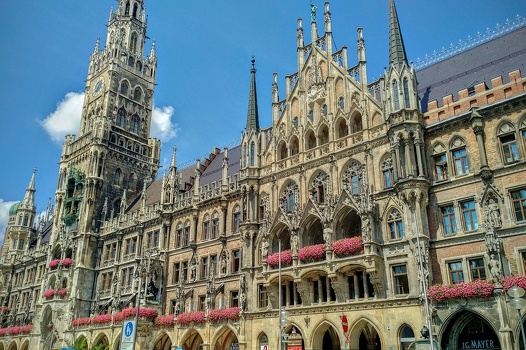  Munich Muenchen Marienplatz Town Hall
