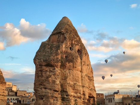 Fairy chimneys in Goreme, Turkey
