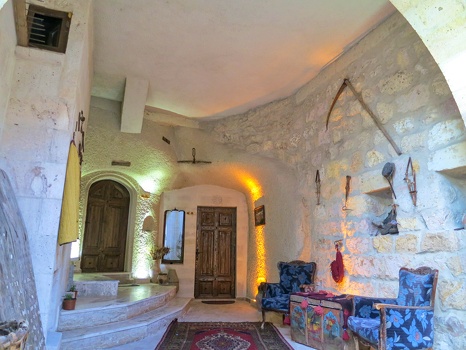 Cave hotel in Goreme
