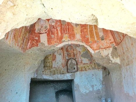 Frescoes in Üzümlü Church