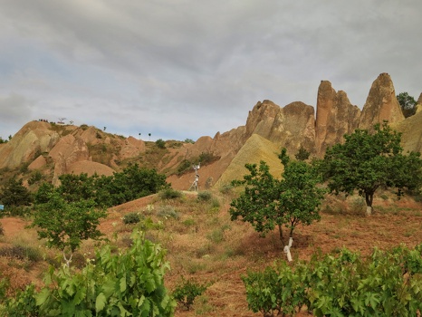 Hiking in the Red and Rose Valley, Cappadocia