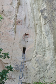Ruins of cave dwellings and churches