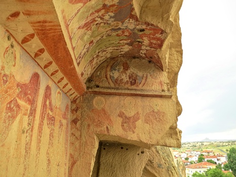 Frescoes in Çavuşin Church