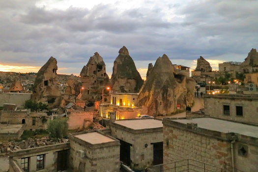 Goreme at dusk