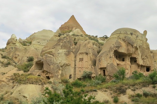 Cave churches in Rose Valley Cappadocia