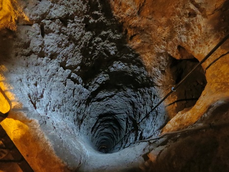 Cistern or well