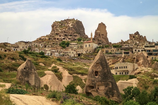 View of Uchisar Castle