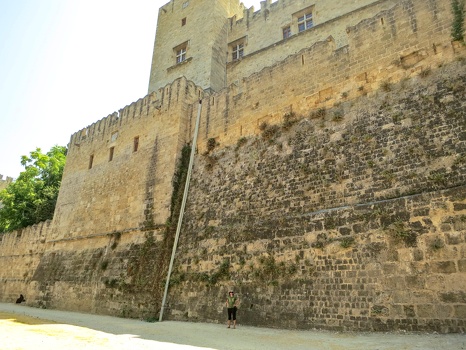 Medieval city walls