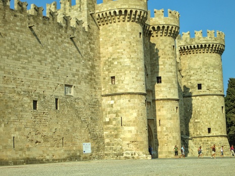 Castle of Rhodes main entrance