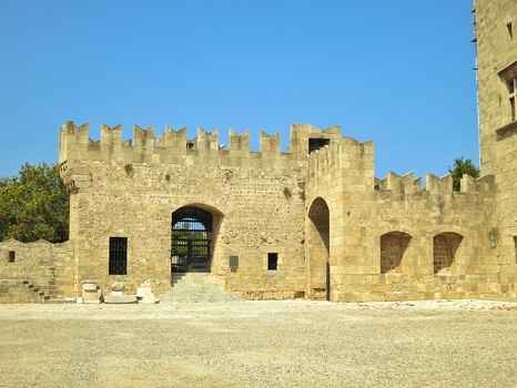 City walls Rhodes