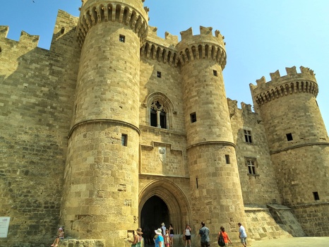 Rhodes Castle Gates