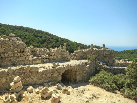 The Venetian castle of Monolithos 