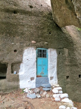 Blue door