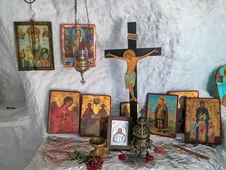 Icons closeup