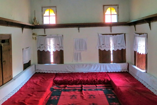Living room in fortified tower house