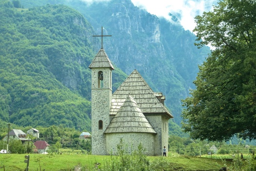 Theth Village church