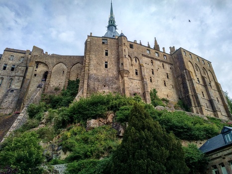 Mont Saint-Michel walls