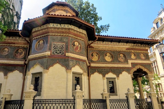 The Church of the "Stavropoleos" Monastery