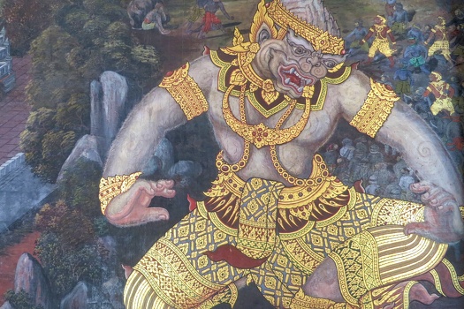 Monkey god Hanuman