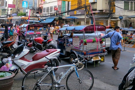 Street life in Bangkok